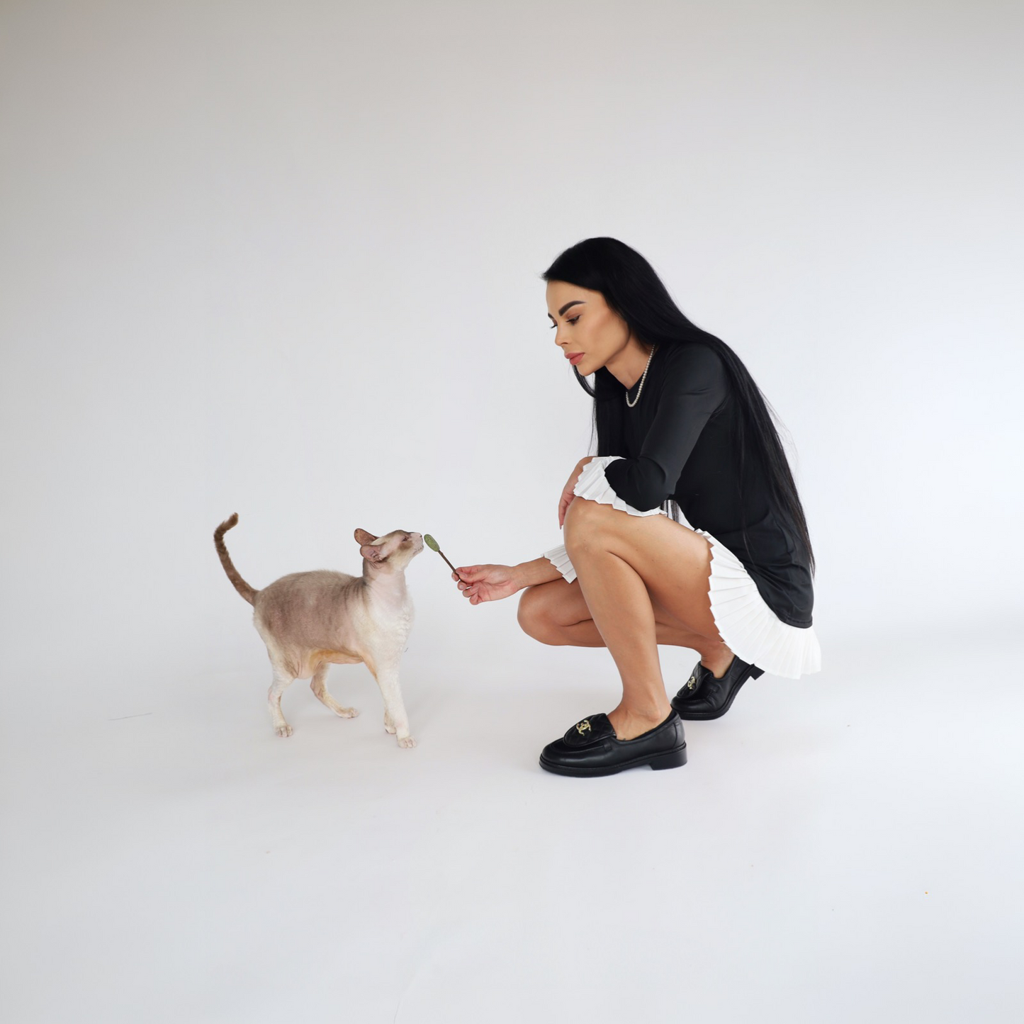 Lízátko pro kočky se šantou kočičí – Catnip lízátko ve tvaru srdce