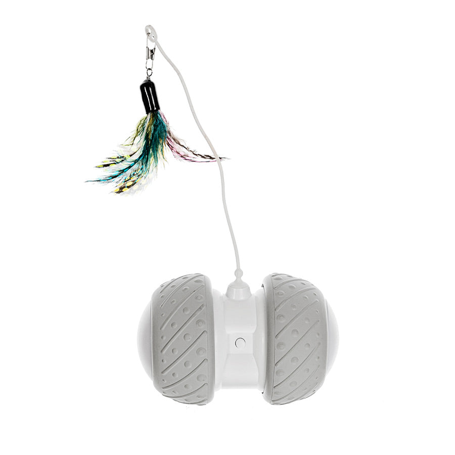 Smart toy with feathers