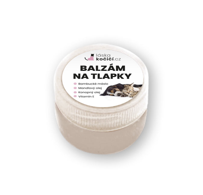 Balzám na tlapky v kelímku