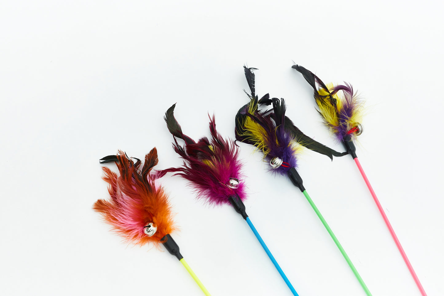 Feather rod with bell