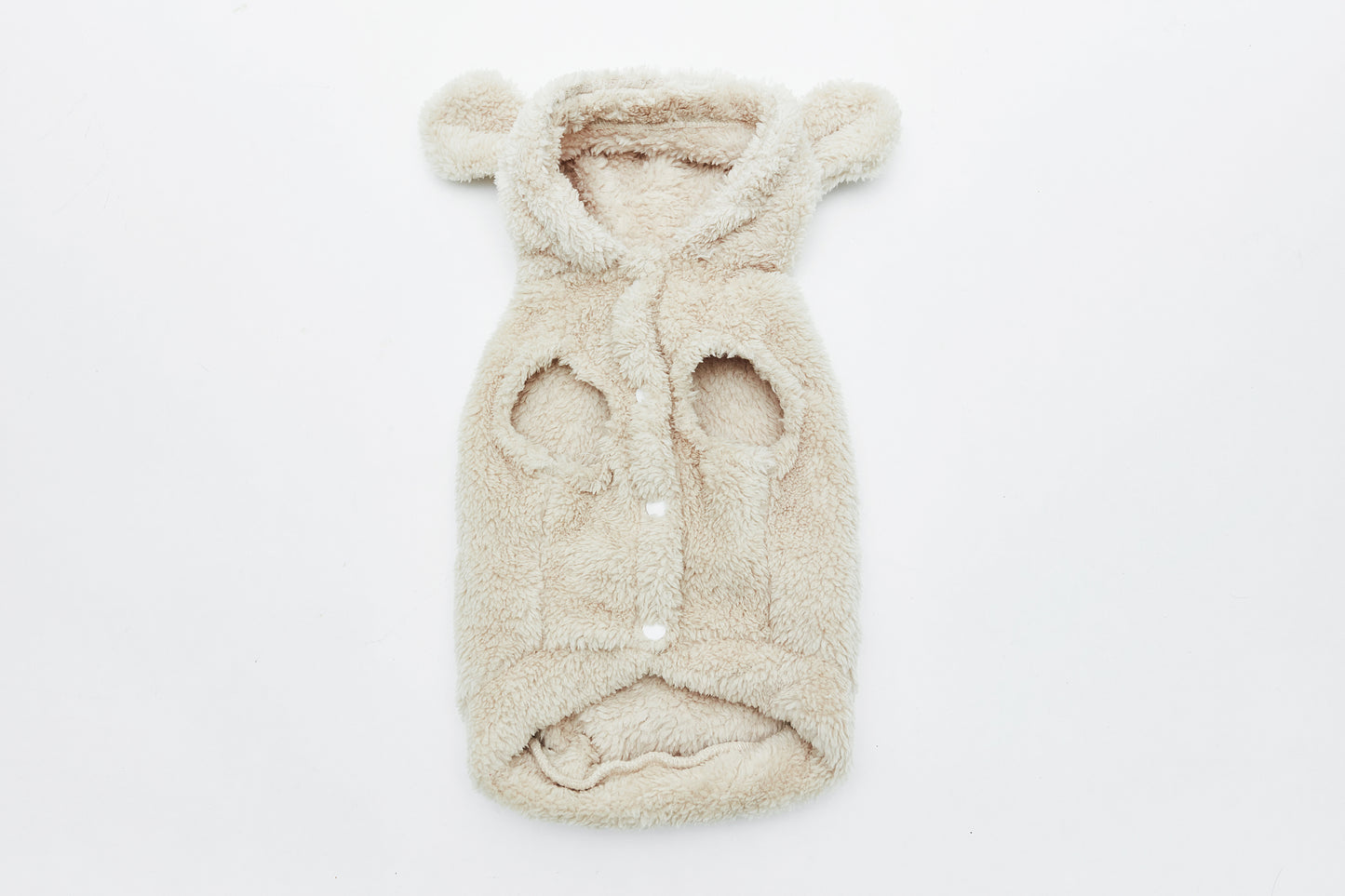 Warm sweatshirt with teddy bear