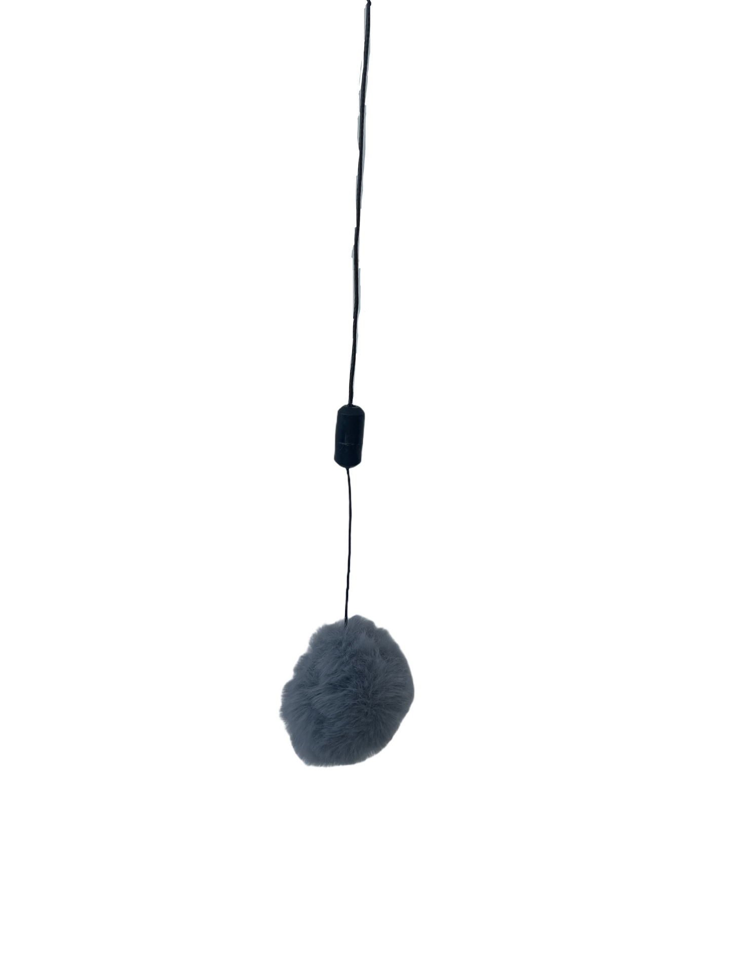 Interactive toy with pompom