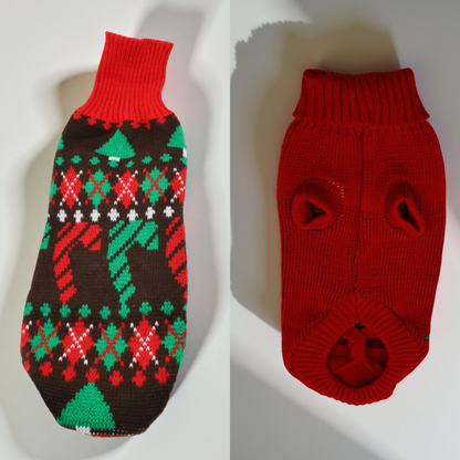 Vánoční svetr pro kočky a malé psy