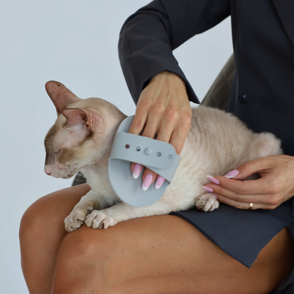 Masážní kartáč - grooming rukavice pro kočky i psy – Nunbell BPA Free