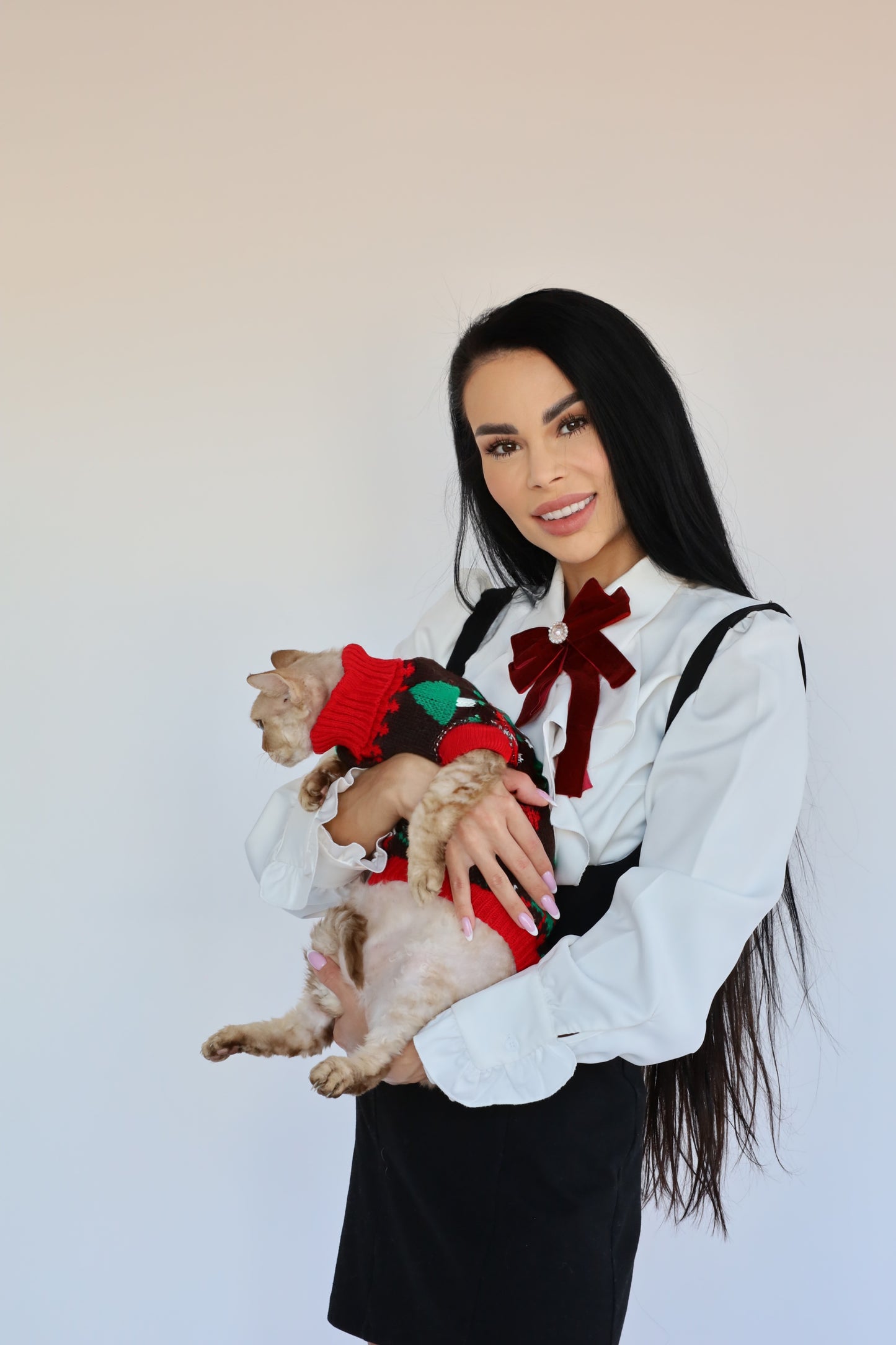 Vánoční svetr pro kočky a malé psy