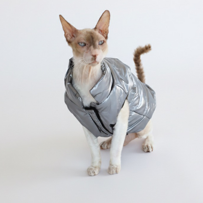 Luxusní zimní bunda pro psy a kočky THE DOG FACE