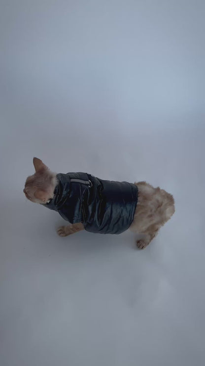 Luxusní zimní bunda pro psy a kočky THE DOG FACE