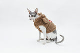 Warm sweatshirt with teddy bear