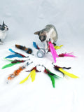 Smart toy with feathers